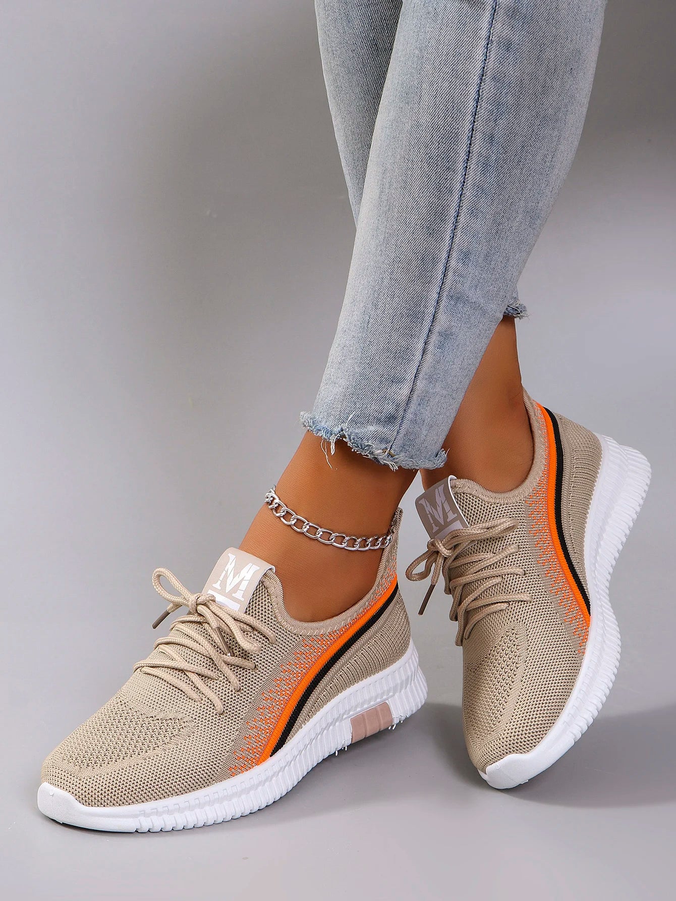 Sapatos baixos de malha respirável de verão feminino, sapatos femininos, tênis casuais, folga frete grátis
