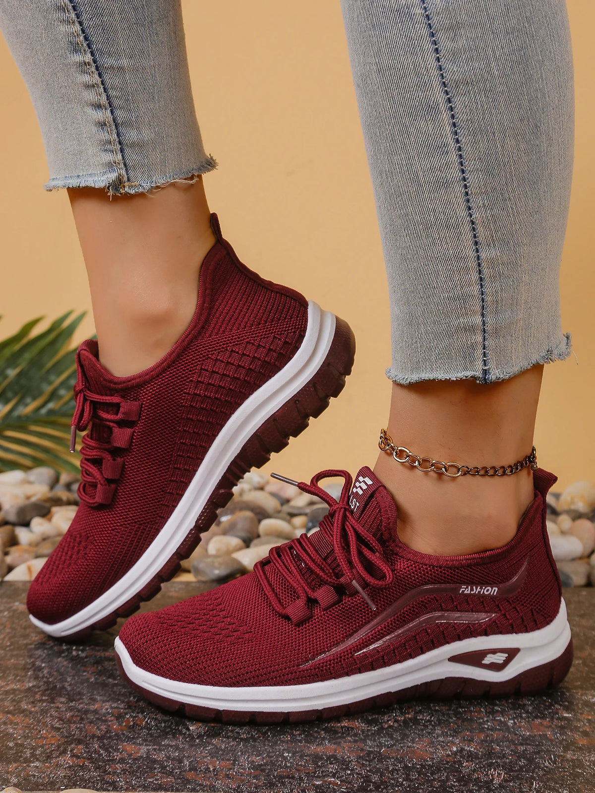 Sapatos femininos, solas macias, pés não cansados, tênis de verão, sapatos plataforma, tecelagem voadora, tênis femininos respiráveis