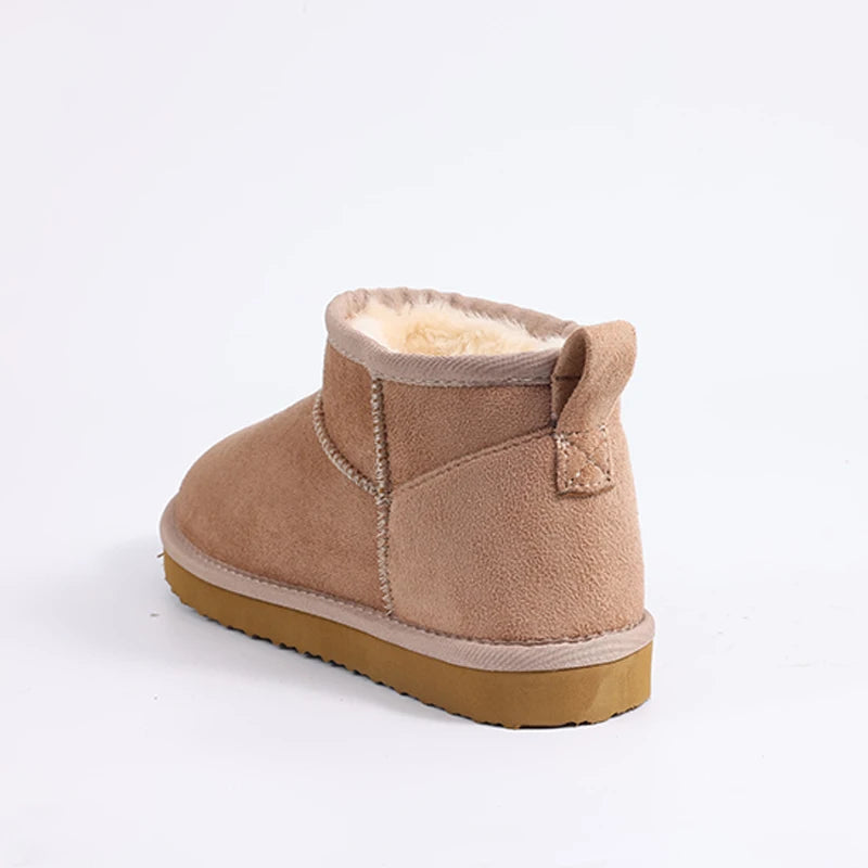 Evshine botas de neve clássicas femininas botas de tornozelo curto inverno super quente macio sapatos femininos moda aconchegante bota de neve ao ar livre para mulher
