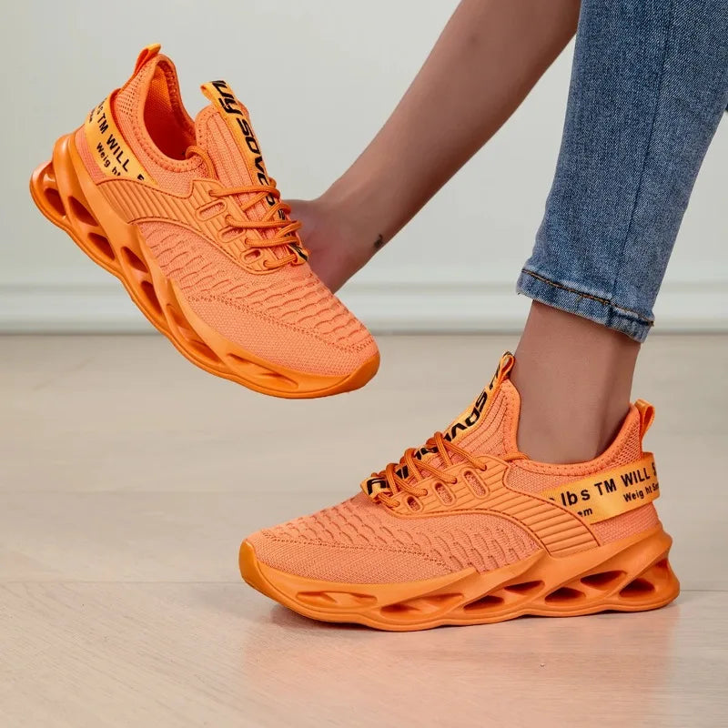 Yrzl mulheres sapatos esportivos tênis de corrida respirável confortável formadores sapatos de alta qualidade dos homens tênis leves para mulher