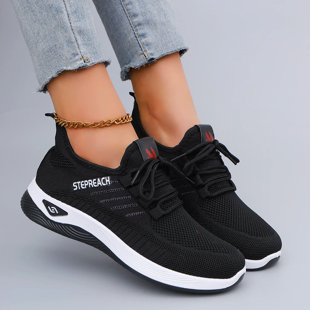Verão feminino malha respirável sapatos planos sapatos femininos tênis casuais, liberação frete grátis