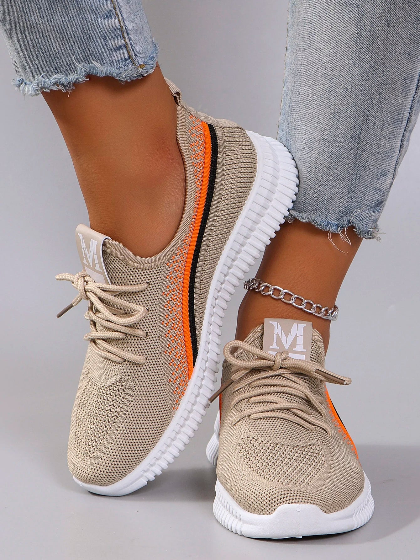 Sapatos baixos de malha respirável de verão feminino, sapatos femininos, tênis casuais, folga frete grátis