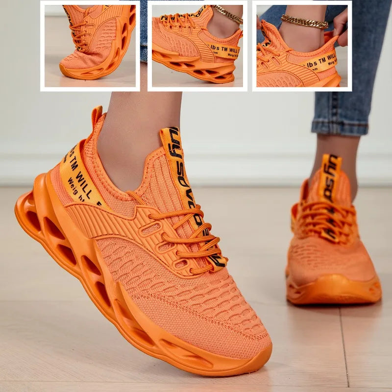 Yrzl mulheres sapatos esportivos tênis de corrida respirável confortável formadores sapatos de alta qualidade dos homens tênis leves para mulher